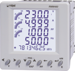 , Multifunktionale Netzparametermessgeräte RMM-483-10-U